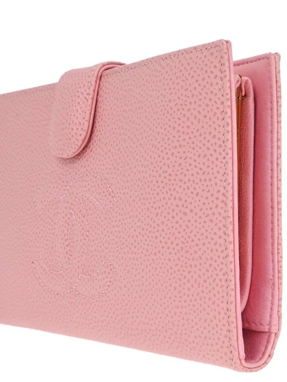Chanel Pink Calfskin Bifold Wallet 177930 - Picture 3 of 15
